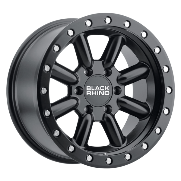Black Rhino HACHI 16X8 -10 MATTE BLACK 1680HCH-06140M12