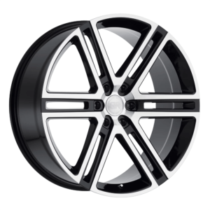 Black Rhino TIMBVATI 24X10 30 GLOSS BLACK W/ MIRROR CUT FACE 2410TBV306135B87