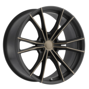 Black Rhino ZION 22X9.5 35 MATTE BLACK W/ MACHINED FACE & DARK MATTE TINT 2295ZON355114M76