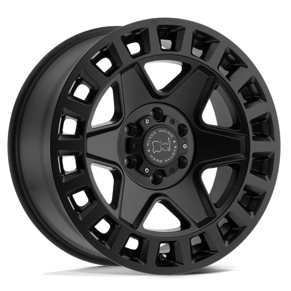 Black Rhino YORK 18X9 12 MATTE BLACK 1890YRK126135M87