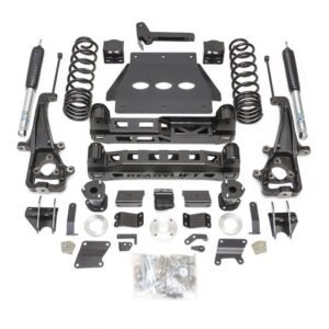 6" LIFT KIT WITH FACTORY 22" WHEELS WITH BIG BORE KNUCKLE - RAM 1500 - 2019-2024