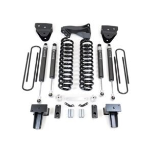 4" COIL SPRING LIFT KIT WITH FALCON SHOCKS - FORD SUPER DUTY DIESEL 4WD 2017-2022 F-350 AND F-250