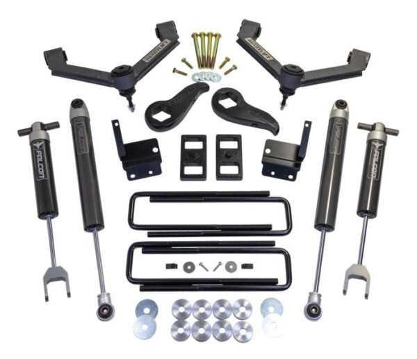 3'' SST LIFT KIT WITH FABRICATED CONTROL ARMS AND FALCON 1.1 MONOTUBE SHOCKS- GM SILVERADO / SIERRA 2500HD/3500HD 2020-2024