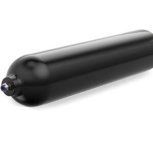 LOGIQ 2-GAL BOOST AIR TANK W/ 1/2 NPT PORT, FITTING AND 3/8" AIRLINE